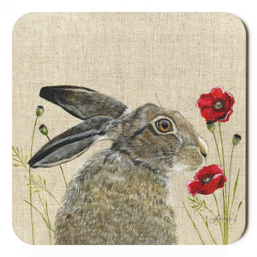 poppy_hare_-_canvas_-_coaster_-_spart_314_copy